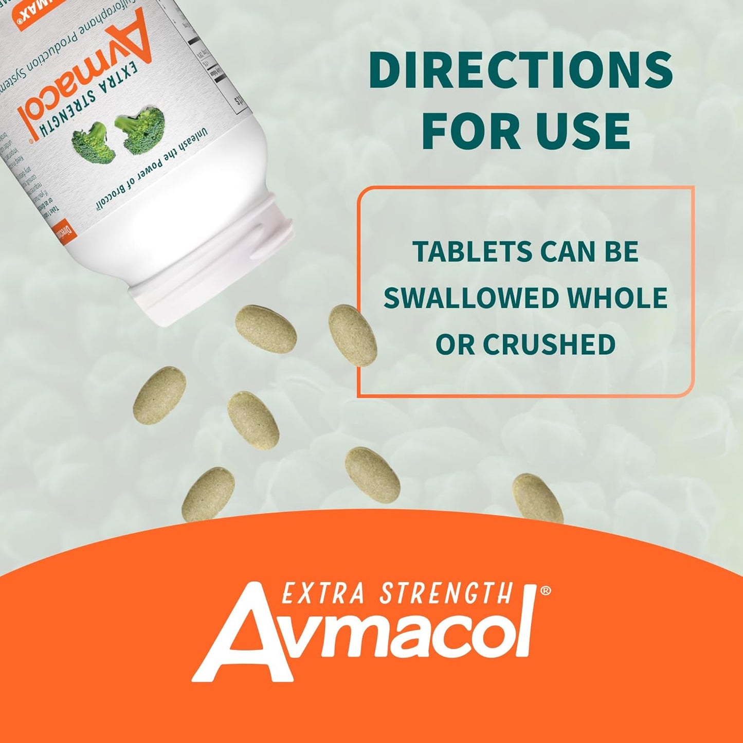 Nutramax Laboratories Avmacol Extra Strength #1 Researched Sulforaphane-Producing Brand for Detoxification, Antioxidant Support, Immune Health, Adults & Children, Moringa, 75 Tablets